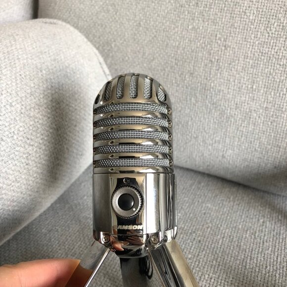 Bundle SAMSON Meteor Microphone USB + NEUMA Scissor Arm Stand With Pop Filter - Picture 7 of 11